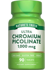 Nature's Truth Ultra Chromium Picolinate 1000mcg bottle