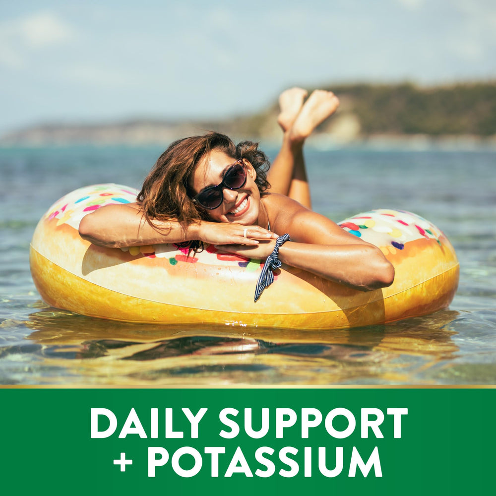 Ingredients and potassium content for Nature's Truth Water Pill with Potassium