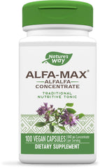 Nature's Way Alfa-Max Alfalfa supplement bottle