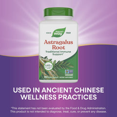 Product packaging illustrating traditional use and immune support