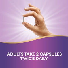 Nature's Way supplement facts label closeup showing ingredient details