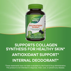 Gummies promoting healthy skin and detox pathways