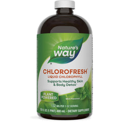 Nature's Way Chlorofresh mint liquid chlorophyll bottle front