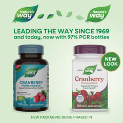 Vitamin C source in Nature's Way Cranberry Premium Blend