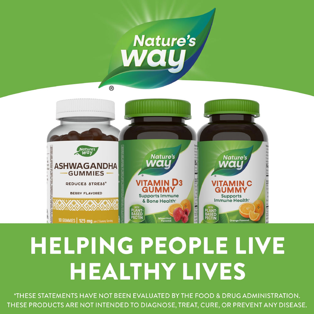 Nature's Way back-to-school and winter immune support packaging