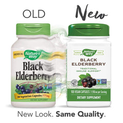 Usage directions for Nature's Way Elderberry capsules