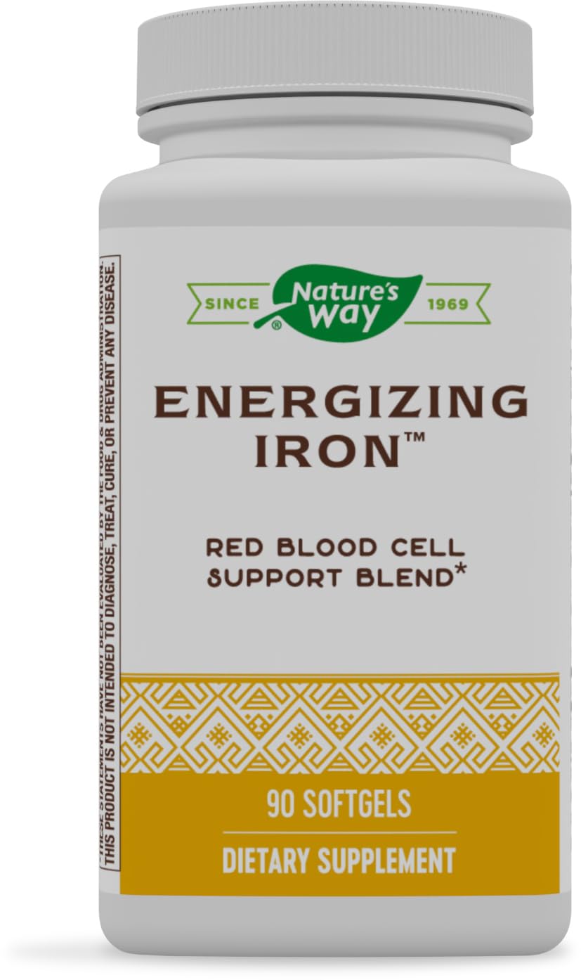 Nature's Way Energizing Iron bottle and label