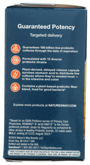 Stamp indicating 100 billion CFUs guaranteed until expiration