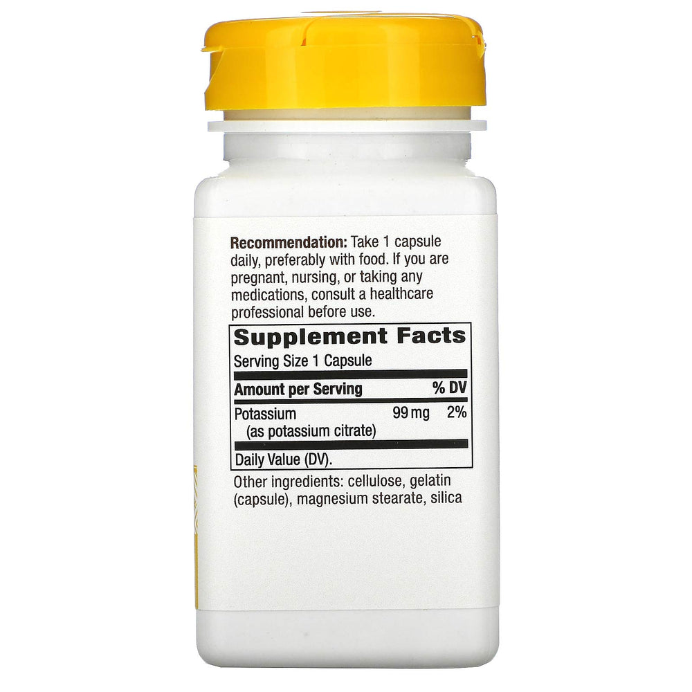 Potassium Complex 99mg capsules close-up