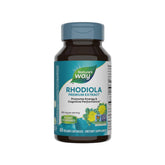Nature's Way Rhodiola Premium Extract bottle front shows potential energy support.