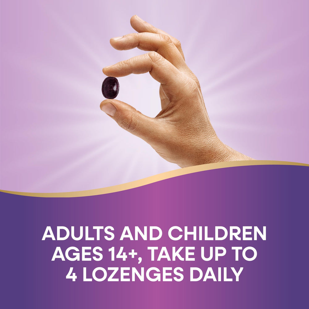 Packaging variations for Nature’s Way Sambucus Immune Lozenges 3-pack