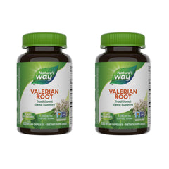 Nature's Way Valerian Root bottle showing Sleep Support label