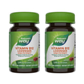 Nature's Way Vitamin B12 Lozenge 2-pack box – front view