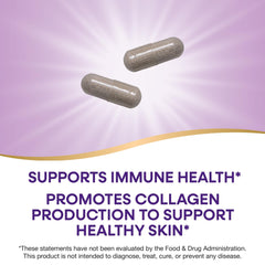 Gluten-free Vitamin C with Rose Hips capsules