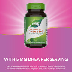 Nature's Way Youthful You DHEA 5 mg 2-pack packaging