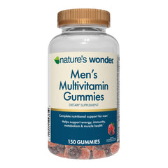 Nature's Wonder Men's Multivitamin Gummies bottle