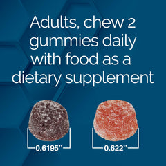 Gummies with natural berry flavor