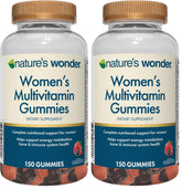 Nature's Wonder Women's Multivitamin Gummies – 150-count, pack of 2 bottles