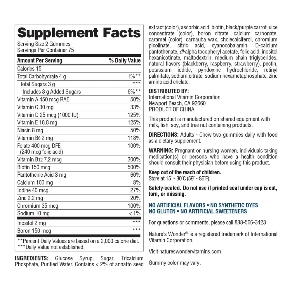 Gluten-free formula free from artificial sweeteners, flavors, and dyes