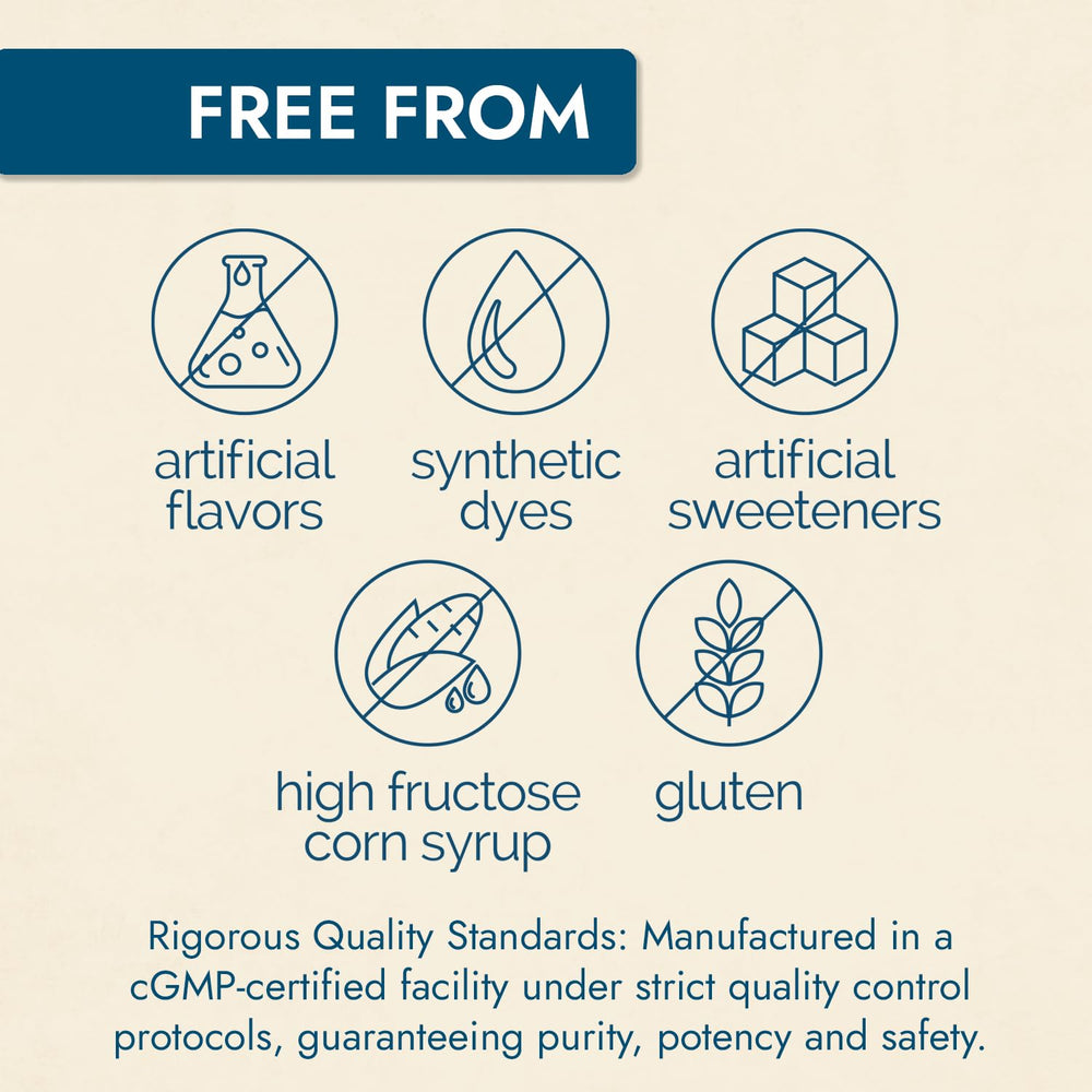 Supports immune system health with vitamins A and C