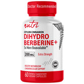 Nature's Fusions Dihydroberberine bottle with 60 capsules