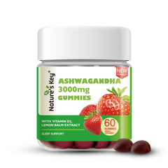 Nature's Key Upgraded 2.0 Ashwagandha Gummies bottle front
