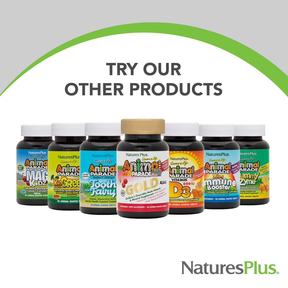 Front and back packaging of Ape KidGreenz chewable tablets