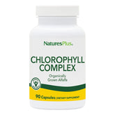 Front label of Nature's Plus Chlorophyll Complex bottle