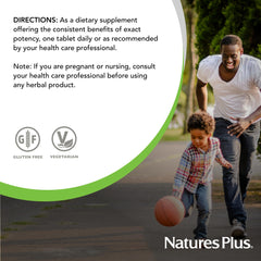 Natures Plus Gugulipid product packaging and branding