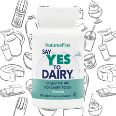 Close-up of lactase enzyme chewable tablets with 3000 FCC