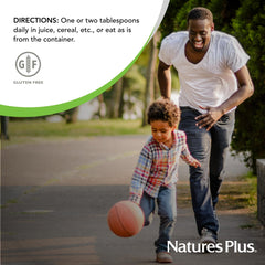 Supplement facts panel for Nature's Plus Lecithin Granules