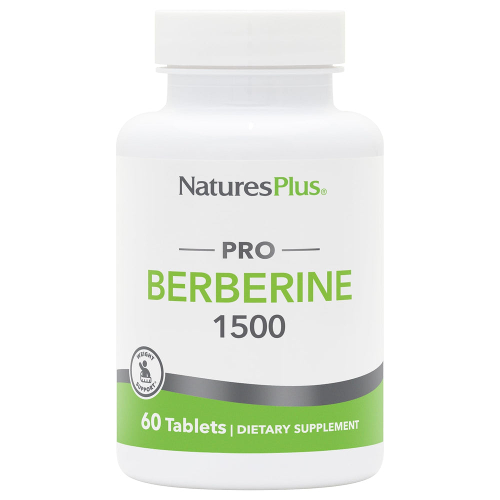 Natures Plus PRO Berberine 1500 mg bottle