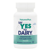 Front view of Natures Plus Say Yes to Dairy 50 chewables bottle