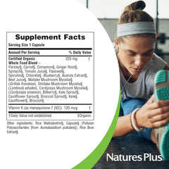 Vegan and gluten-free dietary supplement icons