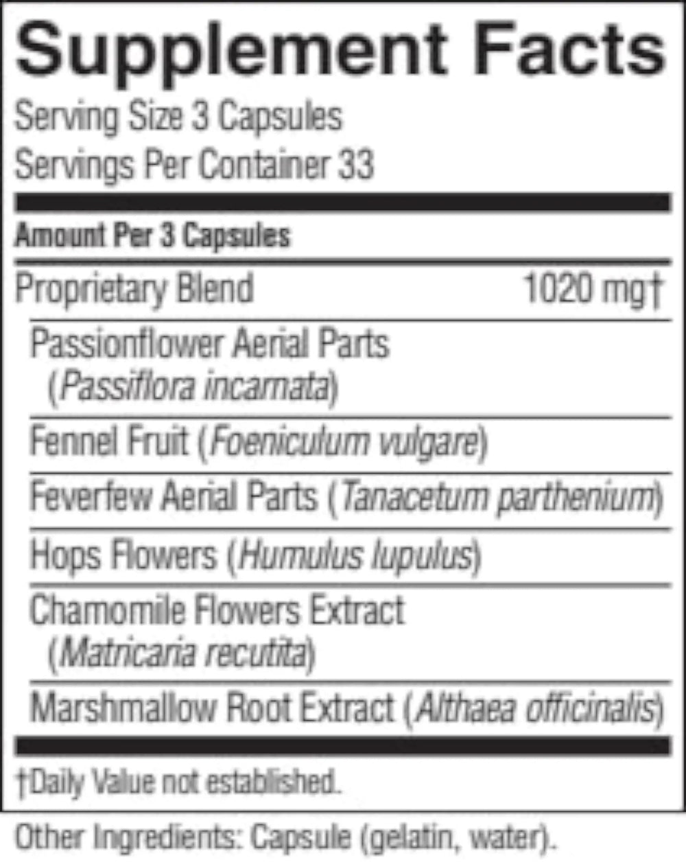 NSF certification seal on Stress-J packaging