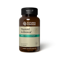 Bottle of Nature's Sunshine Thyroid Activator 100 capsules
