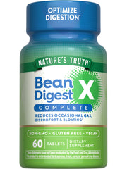 Front view of Nature's Truth Digestive Enzymes bottle
