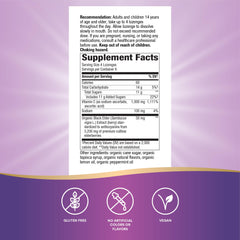 Packaging variation for Nature's Way Sambucus Immune Lozenges