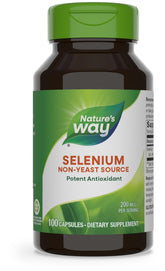 Nature's Way Selenium 200 mcg per serving as L-selenomethionine