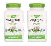 Nature's Way Valerian Root 1,590 mg - 180 vegan capsules per bottle - 2-pack image 1