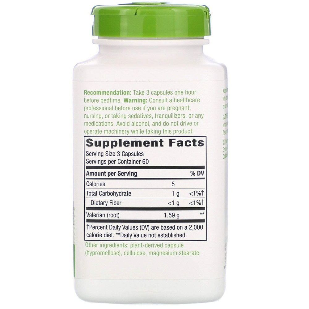 Nature's Way Valerian Root 1,590 mg - two bottles, 360 vegan capsules total - image 2