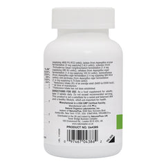 Bottle showing 30 servings (90 tablets) of Nature's Plus supplement
