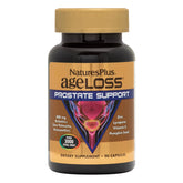 NaturesPlus AgeLoss Prostate Support bottle and label