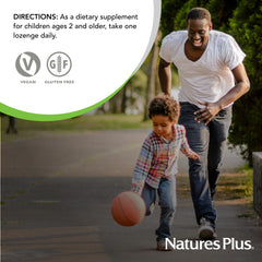 Packaging showing old and new designs for KidZinc Tangerine