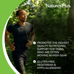 NaturesPlus wafer texture close-up highlighting chewable consistency
