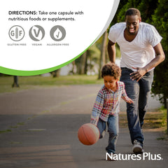 90 servings per bottle graphic on label