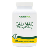 NaturesPlus Cal/Mag bottle label on white background