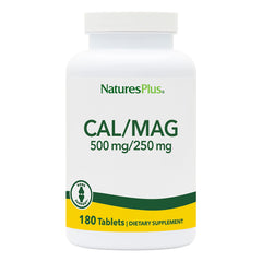 NaturesPlus Cal/Mag bottle label on white background