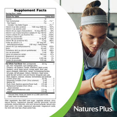 Chewable tablet with red berry flavor illustration