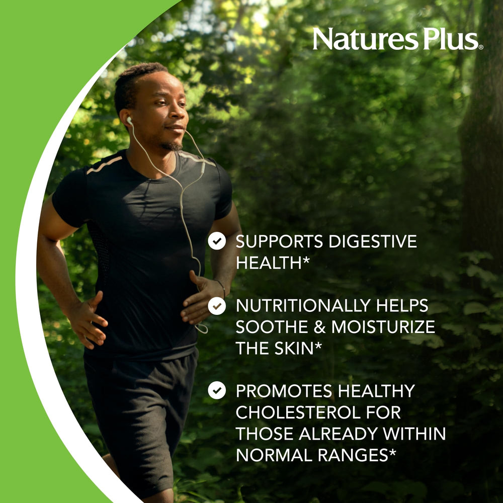 Nutrition facts panel of the Egg Yolk Lecithin supplement